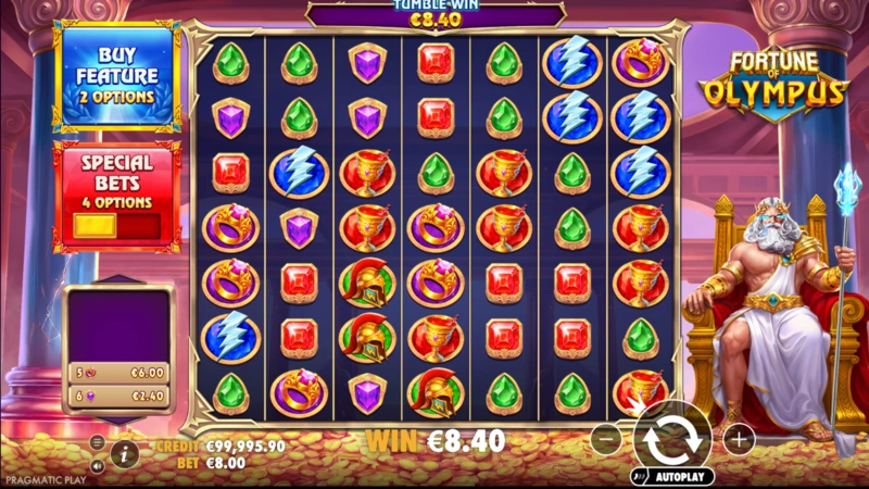 Fortune of Olympus Slot Theme